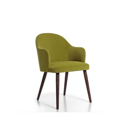 خرید صندلی رستوران چوبی سفارشی با قاب چوب خاکستری و پشت سر ارگونومی برای غذا خوردن راحت online manufacture