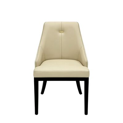 خرید صندلی رستورانی چوبی ارگونومیک با رنگ‌های قابل تنظیم و تزئینات فولاد ضد زنگ برای ناهارخوری تجاری online manufacture