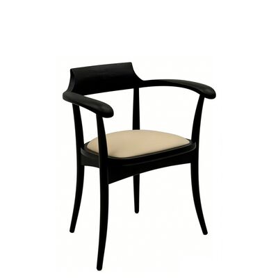 خرید صندلی رستوران چوبی طراحی منحنی مدرن با قاب چوبی جامد و سقف قابل تنظیم online manufacture