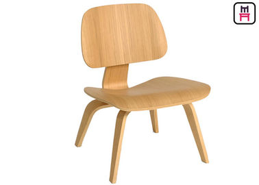 صندلی رستوران Eames LCW Armless Wood مبلمان مدرن برای بار / هتل / رویداد