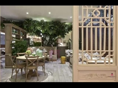 مراسم عروسی صندلی های رستوران چوبی رمانتیک X صندلی پشتی صندلی های حصیری / سبک فرانسوی