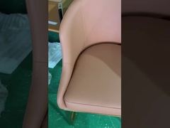 بدون صندلی رستوران هتل تاشو قاب فولادی ضد زنگ به سبک مدرن راحت